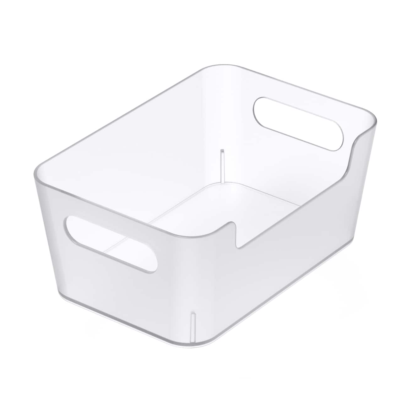 24 Pack: Small Clear Open Storage Bin by Simply Tidy®
